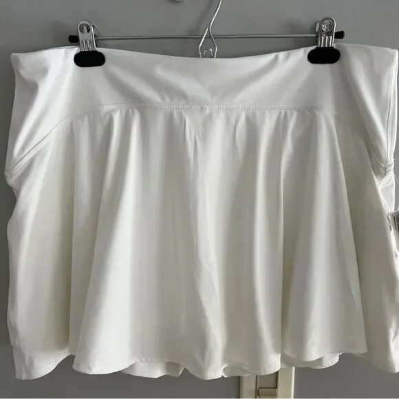 NWT Old Navy Active Powersoft High Rise Skort XXL White Performance Skirt - Picture 4 of 11